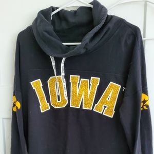 Pink iowa Hawkeyes sweatshirt